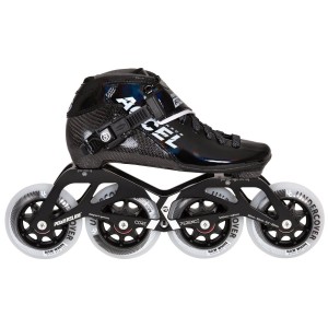 Black Powerslide Accel Race Kids | 38249-NRWJ