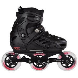 Black Powerslide Khaan Junior Pro adj. | 34097-WXSH