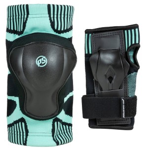 Black / Turquoise Powerslide Onesie Dual Set | 36709-YTOK