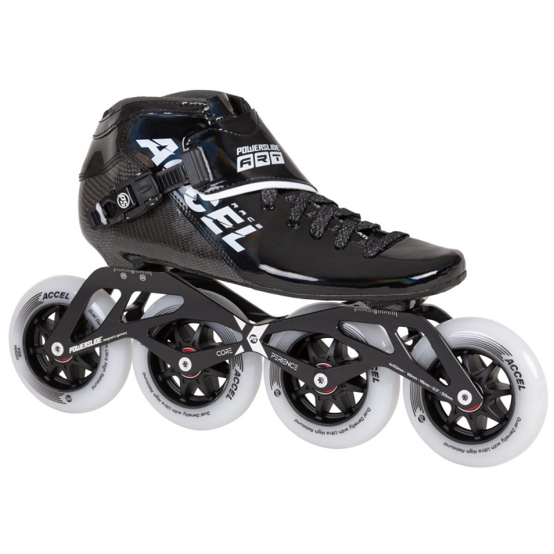 Black Powerslide ACCEL Race 100 | 95078-UIWH