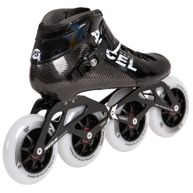 Black Powerslide ACCEL Race 100 | 95078-UIWH