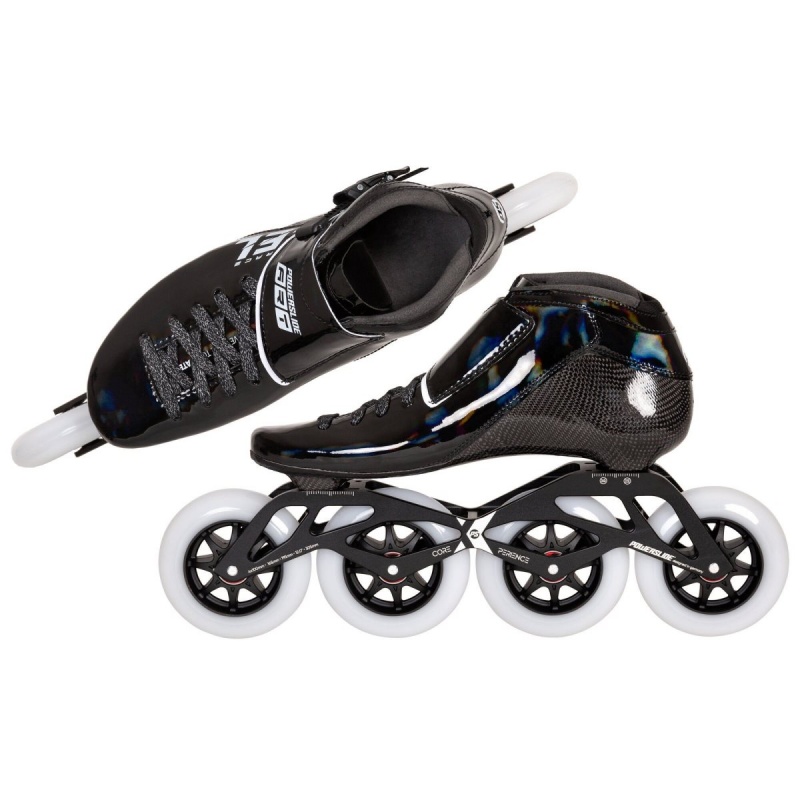 Black Powerslide ACCEL Race 100 | 95078-UIWH