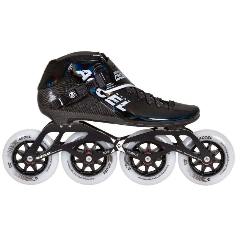 Black Powerslide ACCEL Race 100 | 95078-UIWH