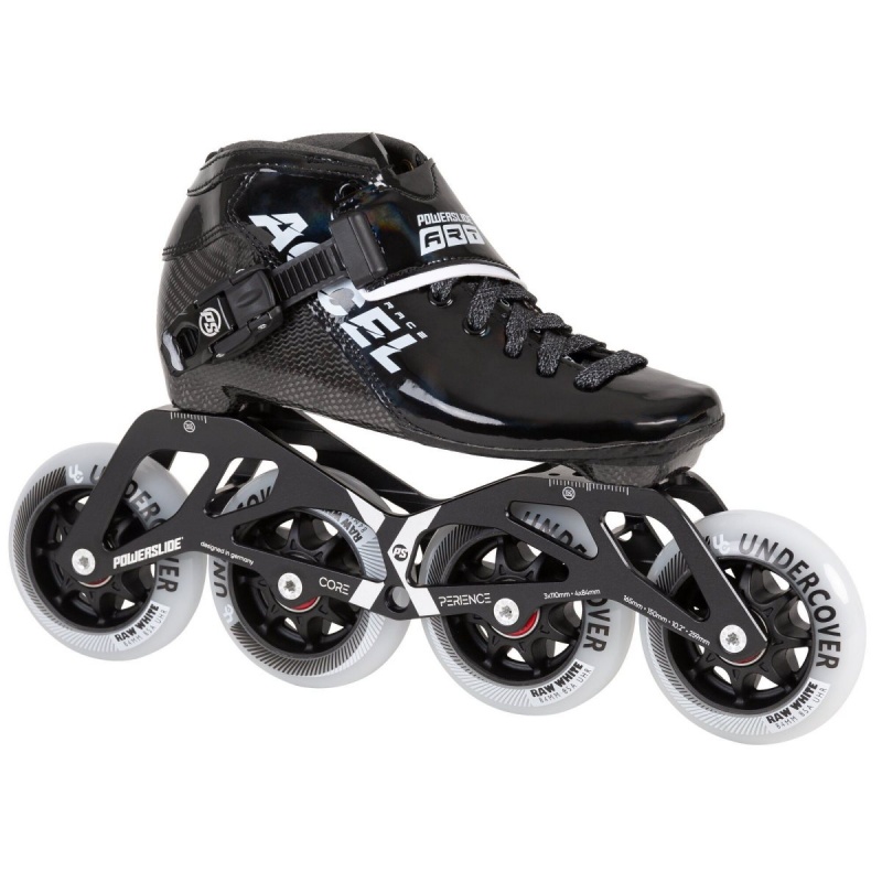 Black Powerslide Accel Race Kids | 38249-NRWJ