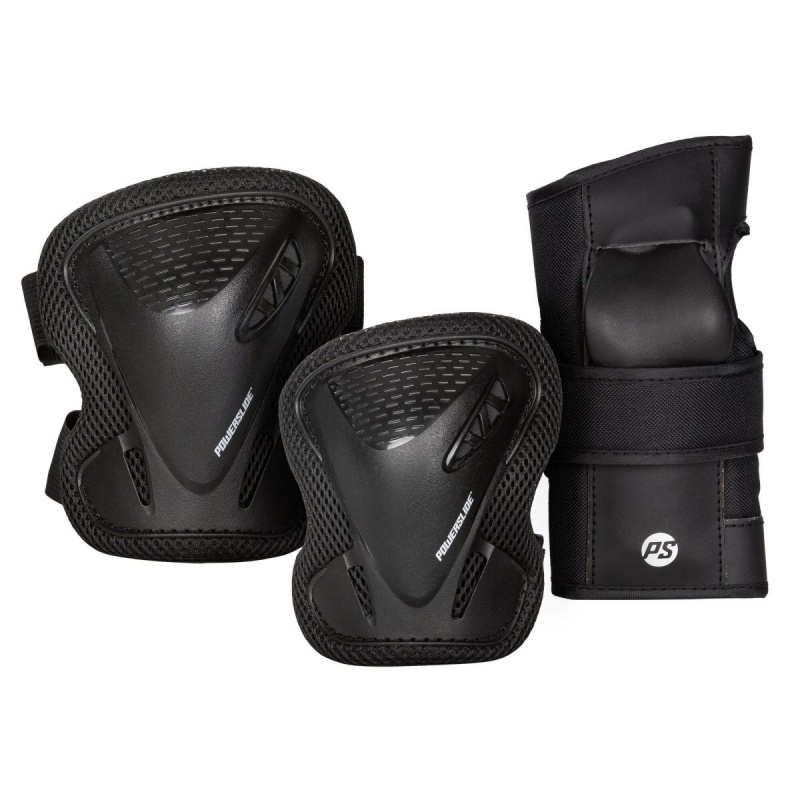 Black Powerslide Basic Adult Set | 59612-RHXB