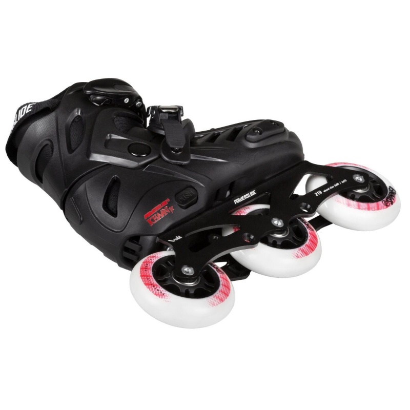 Black Powerslide Khaan Junior Pro adj. | 34097-WXSH