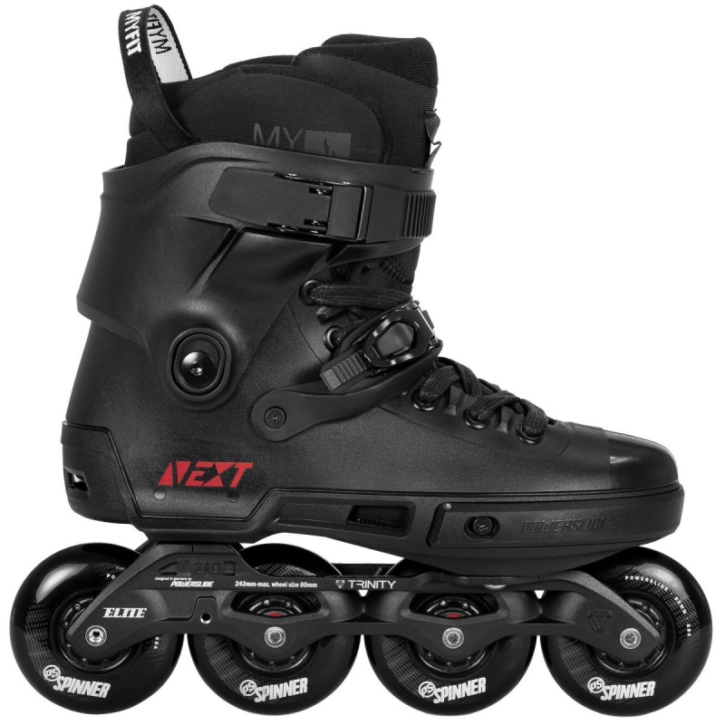 Black Powerslide Next Core 80 | 13085-MVSJ