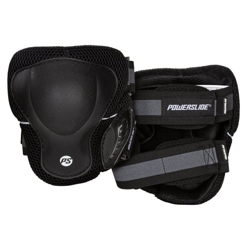 Black Powerslide Pro Knee Pad | 07312-XKJA