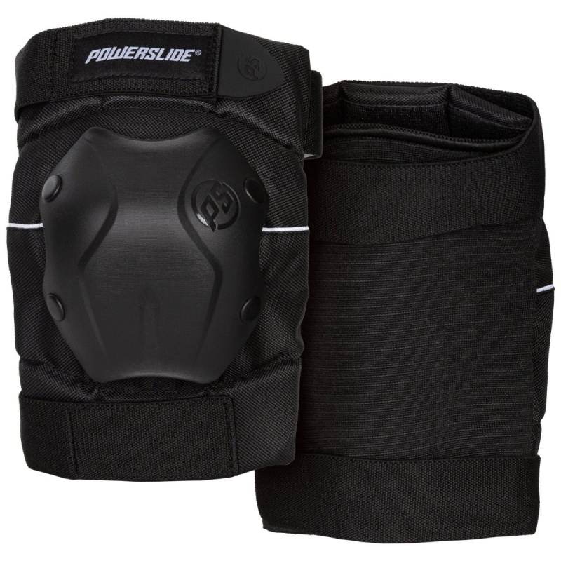 Black Powerslide Standard Knee Pad | 17586-MEDF