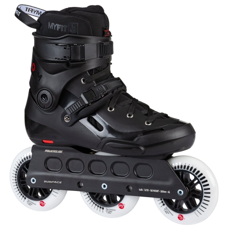 Black Powerslide Storm 110 | 02958-ZNRQ