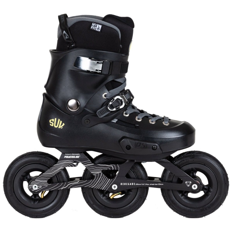 Black Powerslide Zoom Renegade 125 | 01329-VLUN