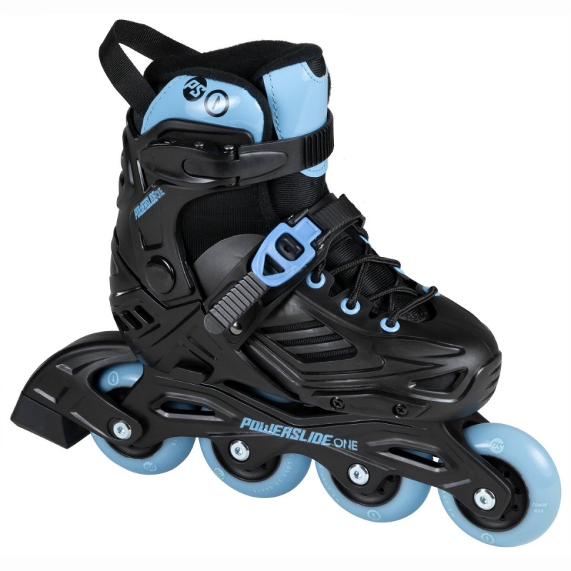 Black / Blue Powerslide Khaan Junior LTD adj. | 91630-QIZG