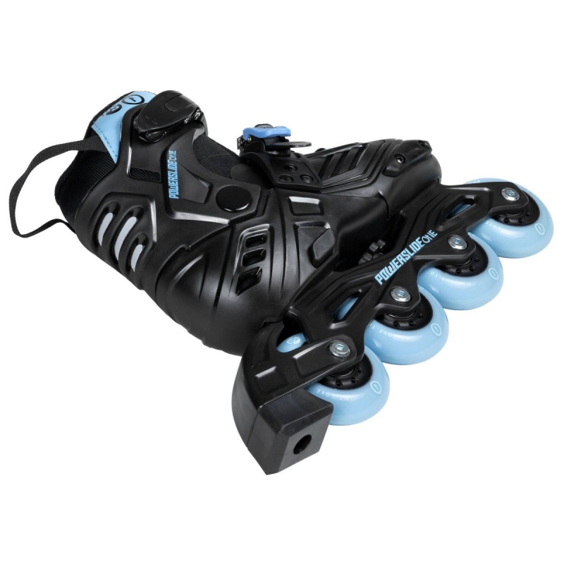 Black / Blue Powerslide Khaan Junior LTD adj. | 91630-QIZG