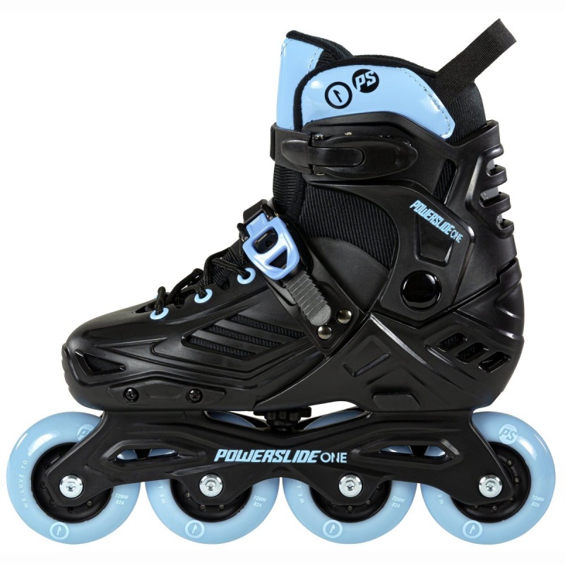 Black / Blue Powerslide Khaan Junior LTD adj. | 91630-QIZG