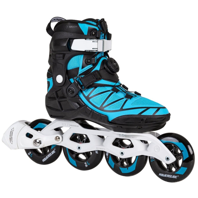 Black / Blue Powerslide Phuzion Argonbird 100 | 69285-RFCK