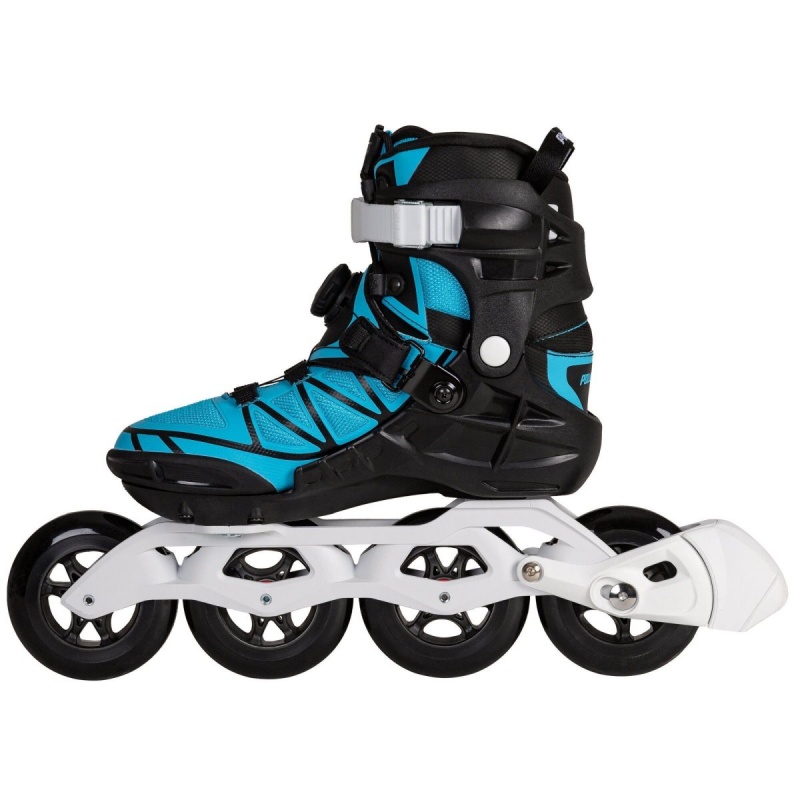 Black / Blue Powerslide Phuzion Argonbird 100 | 69285-RFCK