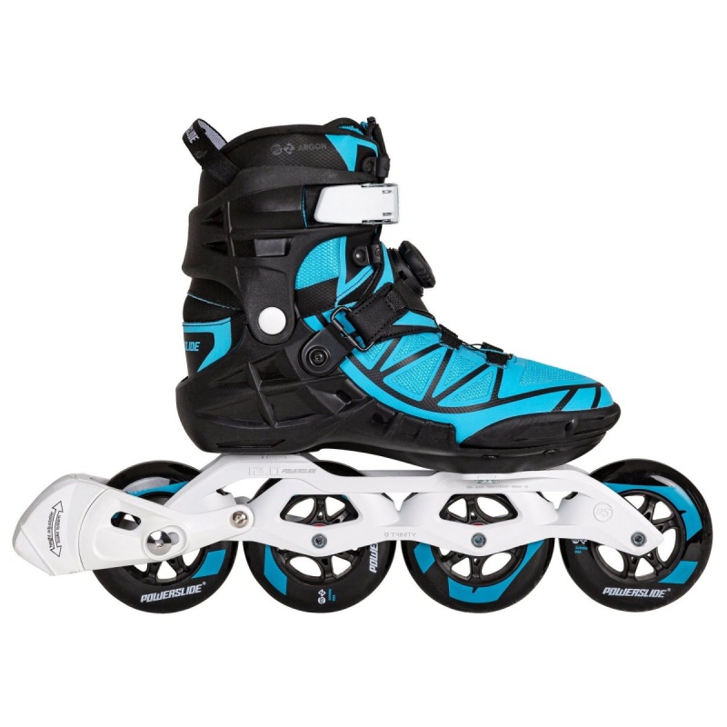 Black / Blue Powerslide Phuzion Argonbird 100 | 69285-RFCK