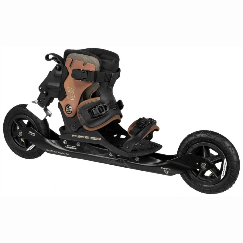 Black / Brown Powerslide XC Skeleton 150 | 19273-TLWA