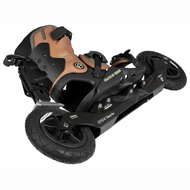 Black / Brown Powerslide XC Skeleton 150 | 19273-TLWA