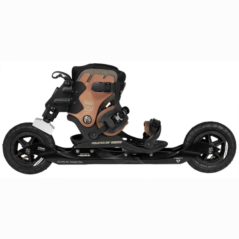 Black / Brown Powerslide XC Skeleton 150 | 19273-TLWA