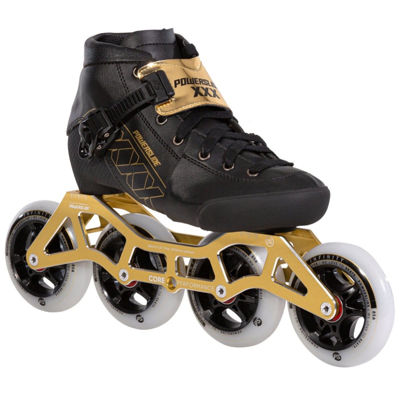 Black / Gold Powerslide 3X Gold adj. | 69438-IZQY