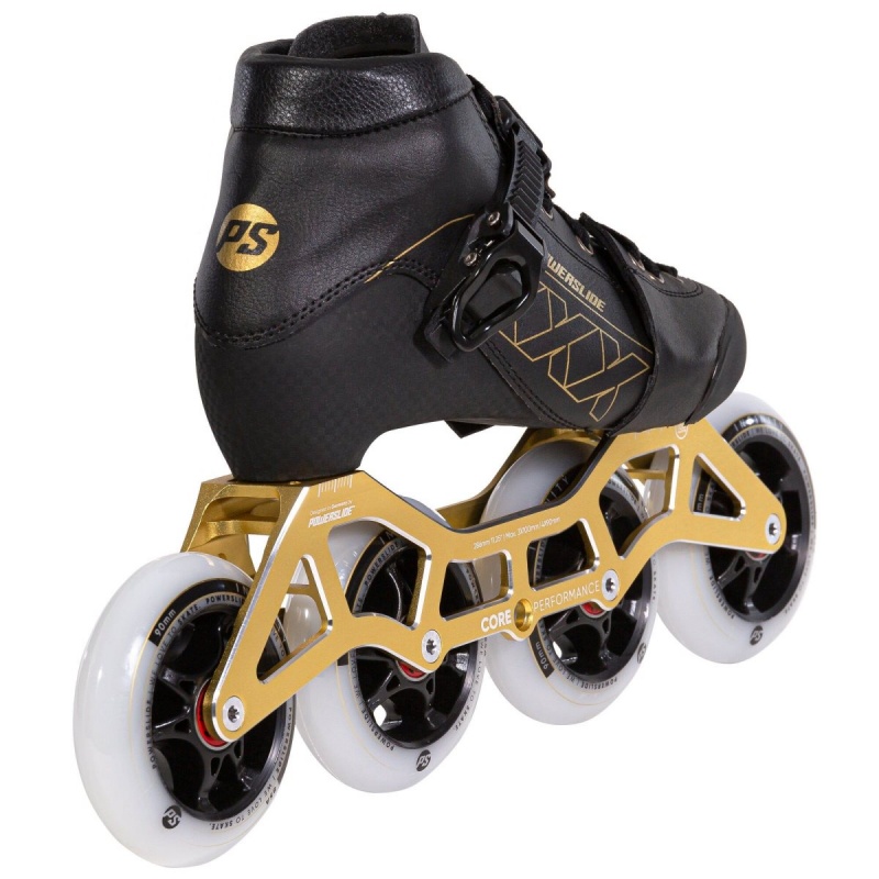 Black / Gold Powerslide 3X Gold adj. | 69438-IZQY