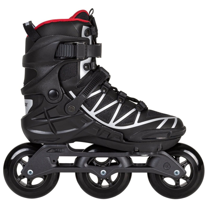 Black / Grey Powerslide Phuzion Argon Scarlet 100 | 79823-TXLO