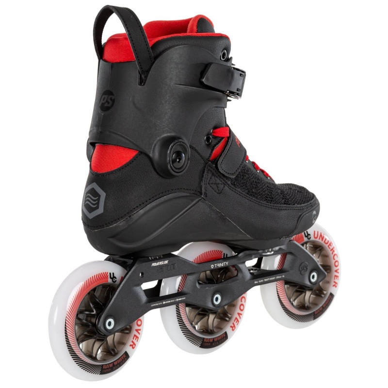 Black / Red Powerslide Black Fire 110 | 18207-SUYI