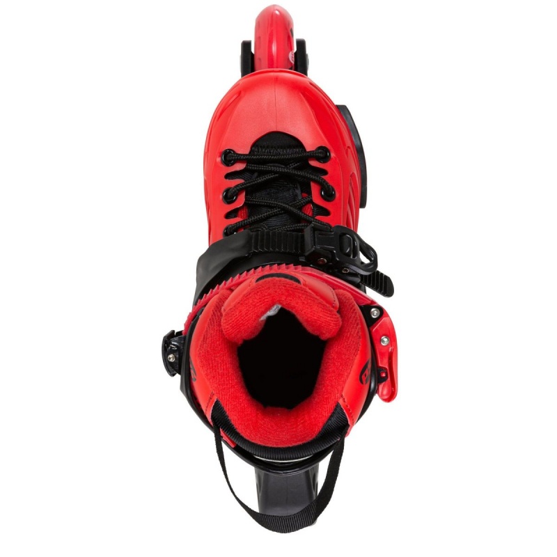 Black / Red Powerslide Khaan Junior LTD adj. | 36901-FWLX