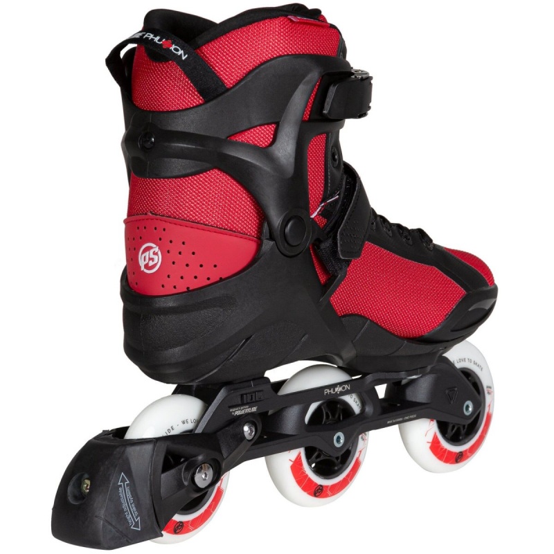 Black / Red Powerslide Radon 3x90 Men | 42980-YCZK