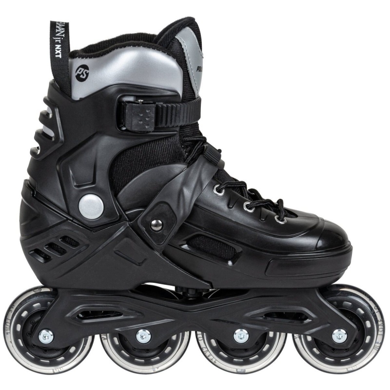 Black / Silver Powerslide Khaan Junior NXT adj. | 05617-OCAE