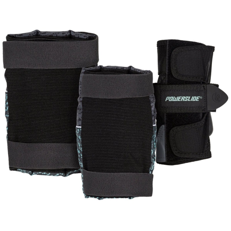 Black / Turquoise Powerslide Standard Set | 98270-APHE