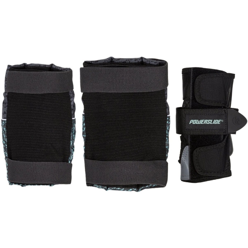 Black / Turquoise Powerslide Standard Set | 98270-APHE