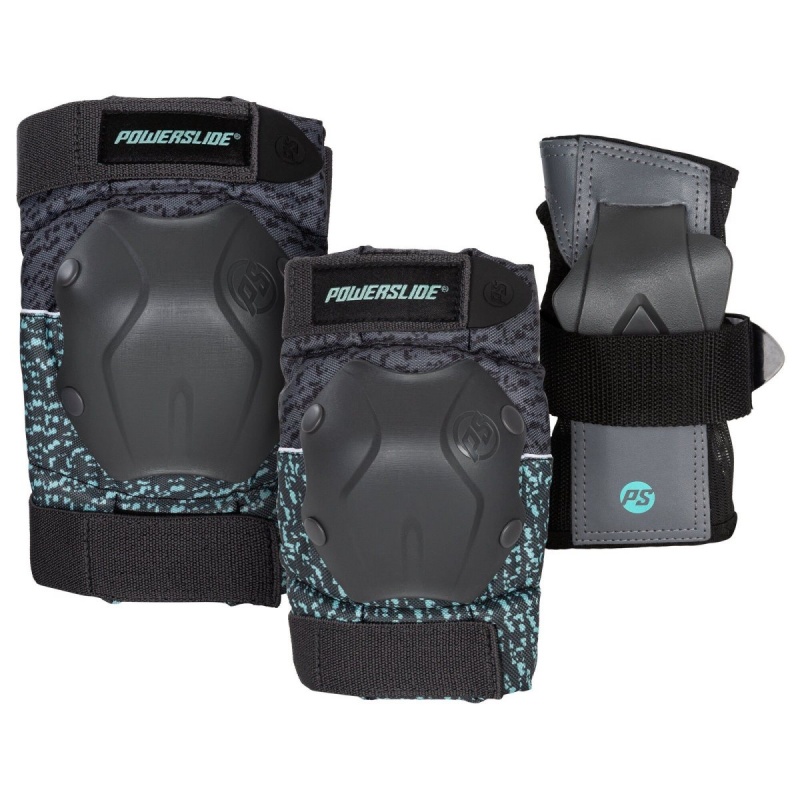 Black / Turquoise Powerslide Standard Set | 98270-APHE