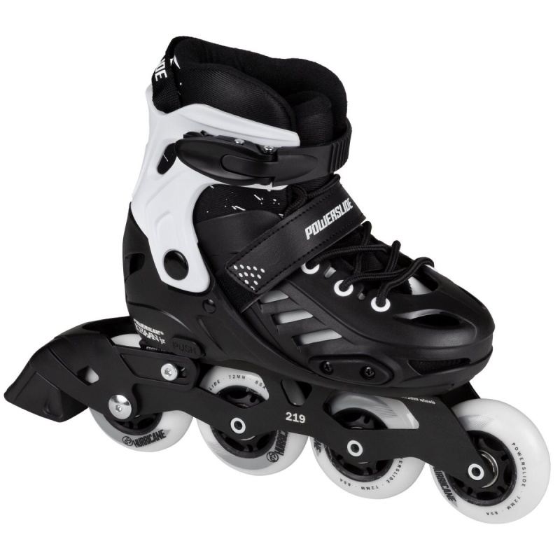 Black / White Powerslide Khaan Junior SQD adj. | 79604-DWQR