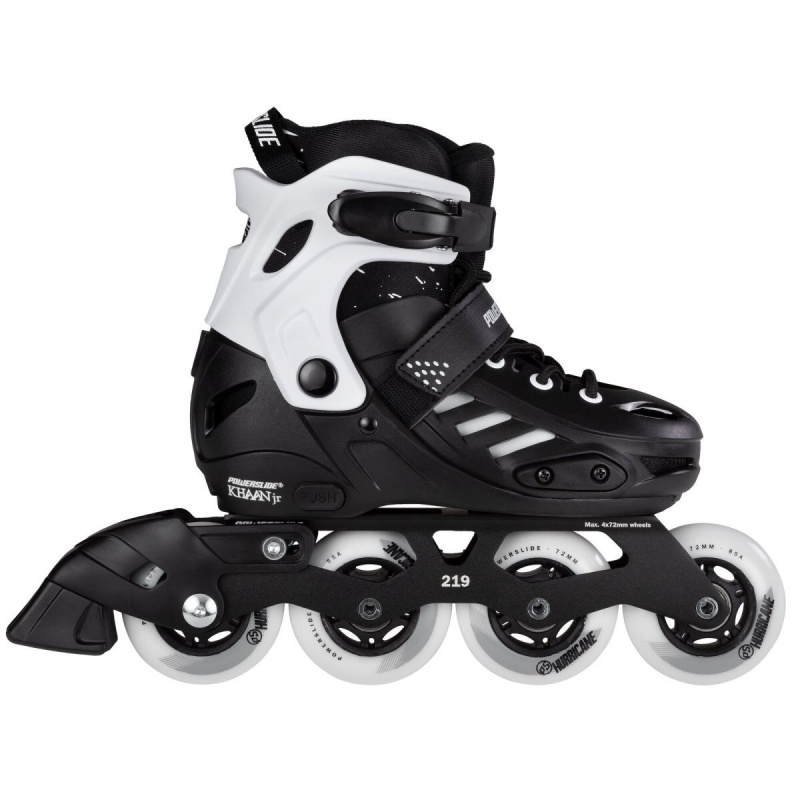 Black / White Powerslide Khaan Junior SQD adj. | 79604-DWQR