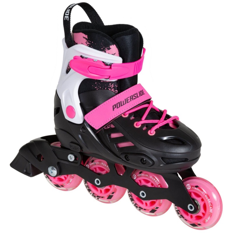 Black / White / Pink Powerslide Khaan Junior SQD adj. | 81597-VGZK