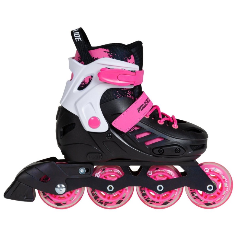 Black / White / Pink Powerslide Khaan Junior SQD adj. | 81597-VGZK