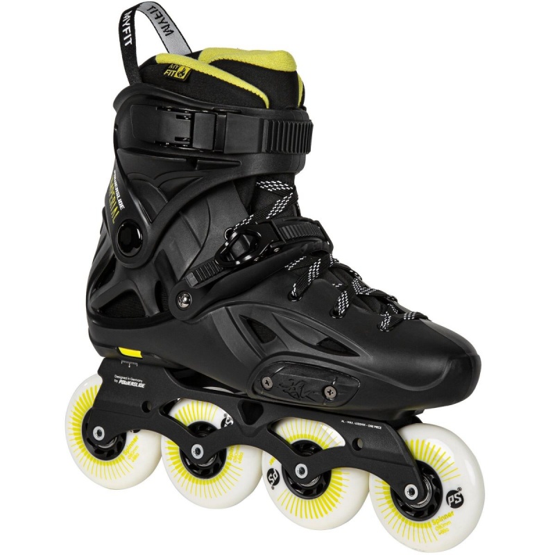 Black / Yellow Powerslide Imperial One Yellow 80 | 01658-BYIM