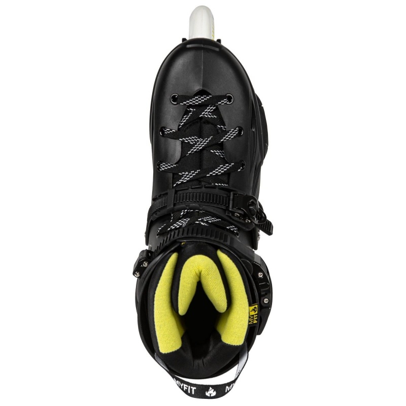 Black / Yellow Powerslide Imperial One Yellow 80 | 01658-BYIM