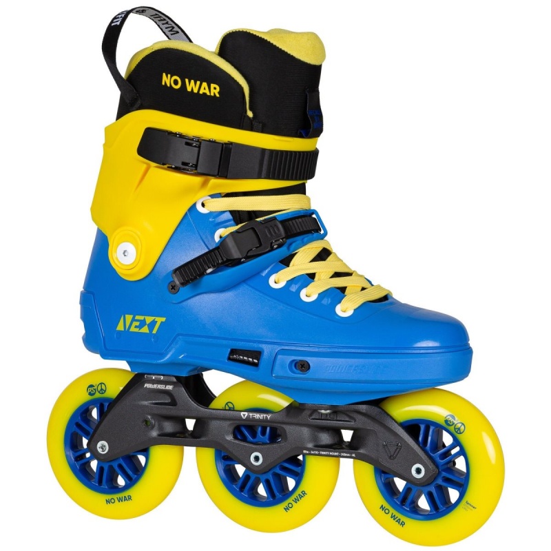 Blue / Yellow Powerslide Next NO WAR | 12543-LVJX