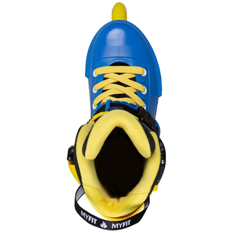 Blue / Yellow Powerslide Next NO WAR | 12543-LVJX