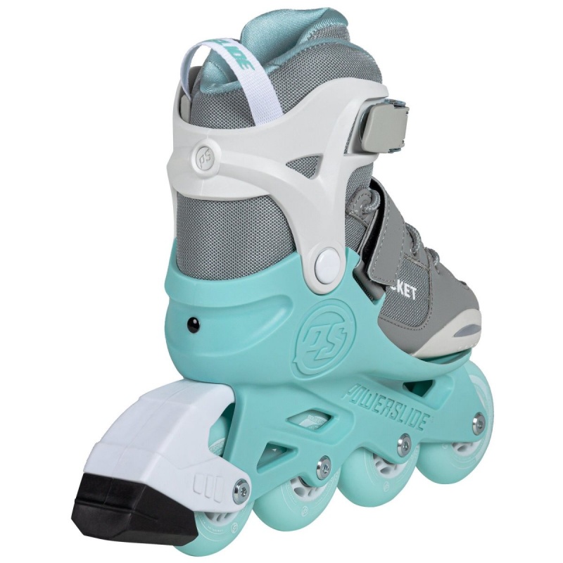 Grey / Turquoise Powerslide Rocket adj. | 29046-VAQJ