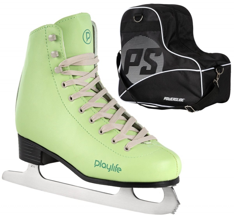 Mint Powerslide PL Classic Fresh Mint Ice Skate Bag bundle | 68324-DMOH