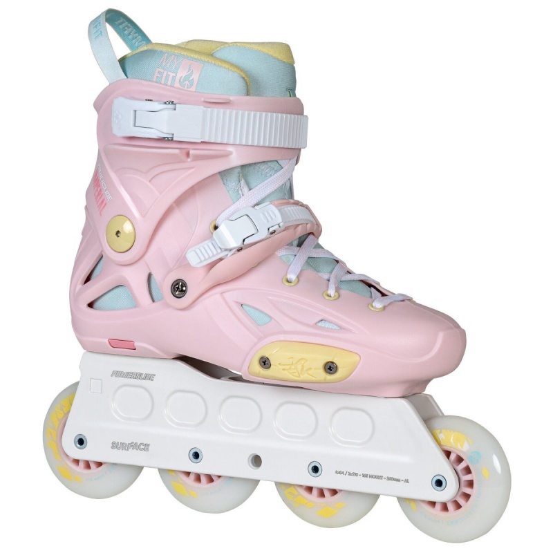 Pink / Multicolor Powerslide Imperial Lollipop 80 | 18306-FBIJ