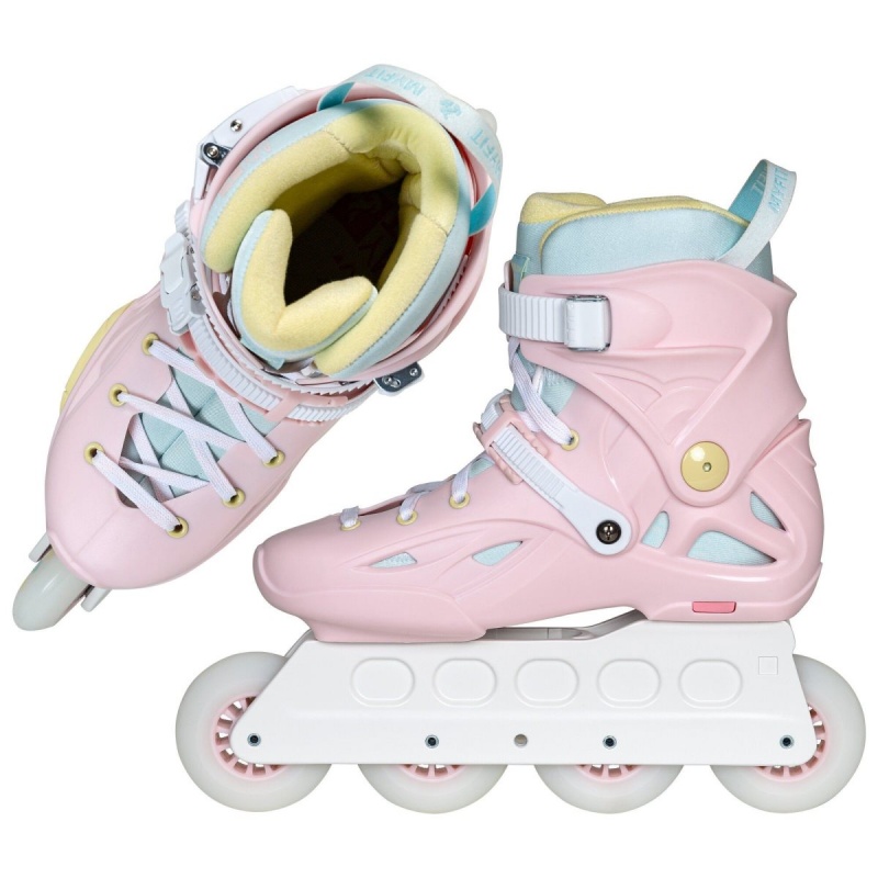 Pink / Multicolor Powerslide Imperial Lollipop 80 | 18306-FBIJ