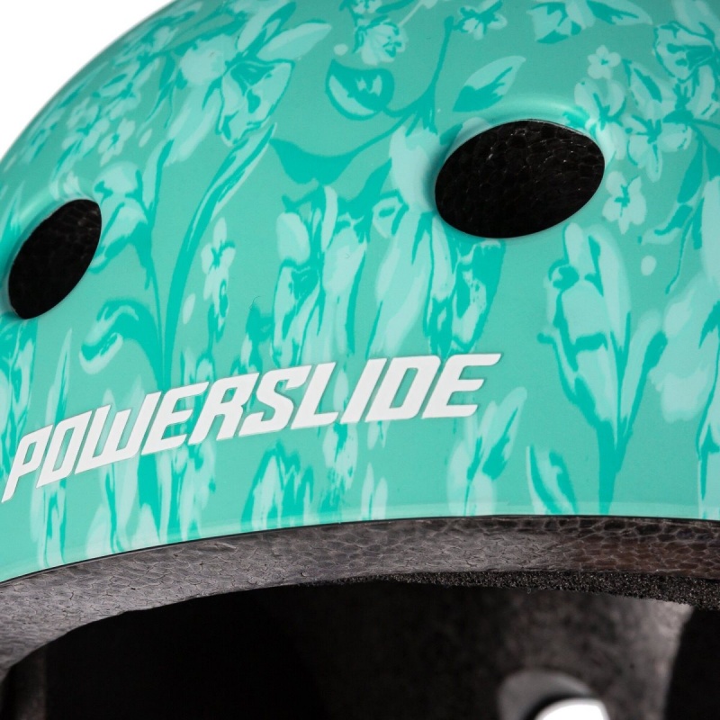 Turquoise Powerslide Pro Urban Floral | 51672-BLVE