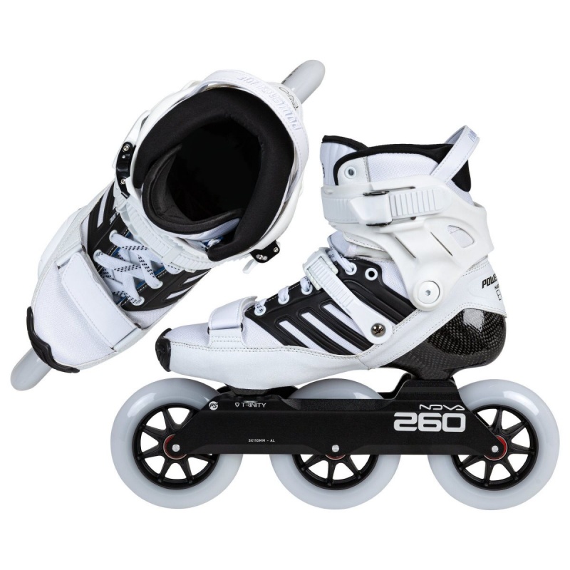 White / Black Powerslide HC Evo Pro 110 | 90576-PEGQ