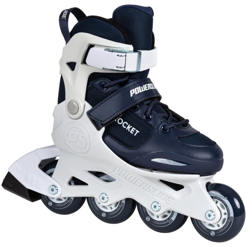 White / Navy Blue Powerslide Rocket adj. | 54768-WKZQ