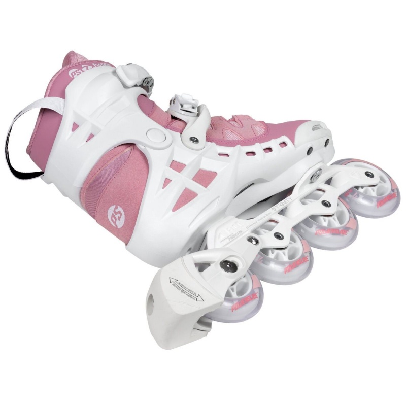 White / Pink Powerslide Phuzion Argon 80 | 79461-RSOH